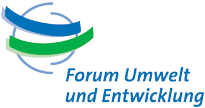 Forum Umwelt und Entwicklung Logo